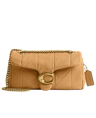Coach Soft Quilted Tabby Leather Shoulder and Crossbody Bag