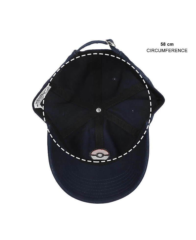 Pokemon Men's Embroidered Poke Ball Adult Dad Cap