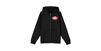Dr. Pepper Men's Kanji Logo Black Zip-Up Hoodie-l