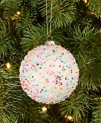 Holiday Lane Nutcracker Sweets Plastic Sugar Ball Ornament, Macy's Exclusive