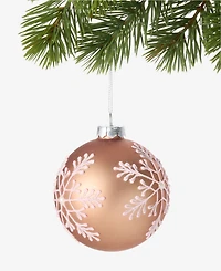 Holiday Lane Nutcracker Sweets Snowflake Ball Ornament, Macy's Exclusive
