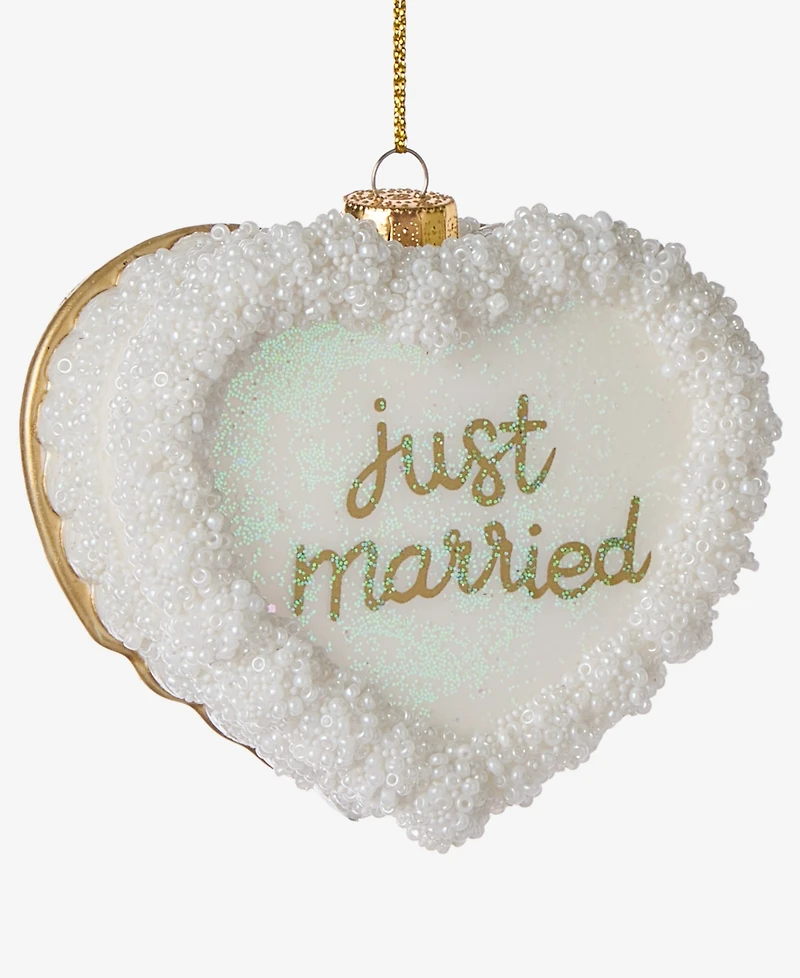 Holiday Lane Just Married Cake Ornament, Macy's Exclusive