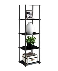Convenience Concepts 15.75" Glass Designs2Go Classic 5 Tier Tower