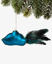 Holiday Lane Peacock Masquerade Mask Ornament, Macy's Exclusive