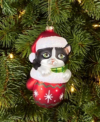 Holiday Lane Pets Cat Ornament, Macy's Exclusive