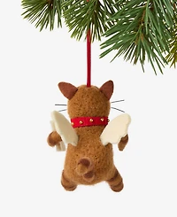 Holiday Lane Pets Angel Reading Cat Ornament, Macy's Exclusive