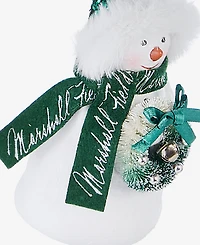 Holiday Lane Chicago Marshall Fields Snowman Ornament, Macy's Exclusive