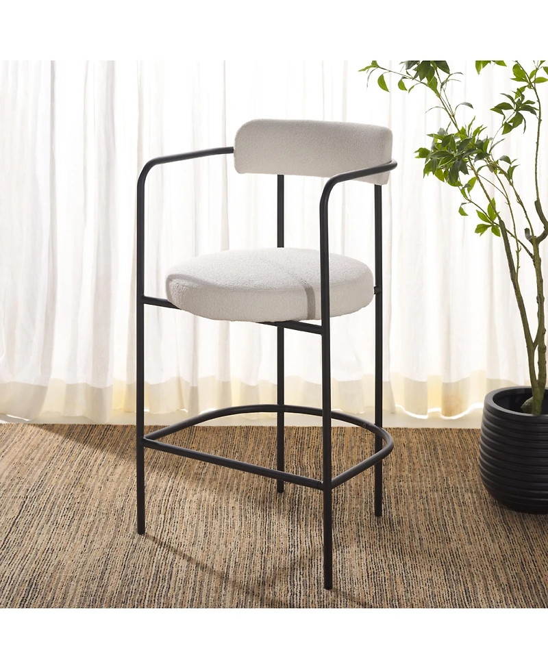 Safavieh Andrean Arm Counter Stool