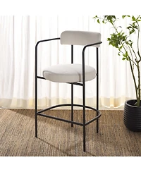 Safavieh Andrean Arm Counter Stool