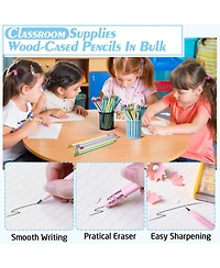 Gnuadz Welcome To School Pastel Pencils Bulk 120-count