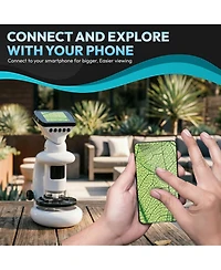 Contixo MS2 WiFi Digital Microscope with Lcd Screen, 1000X Magnification, Rechargeable for Kids