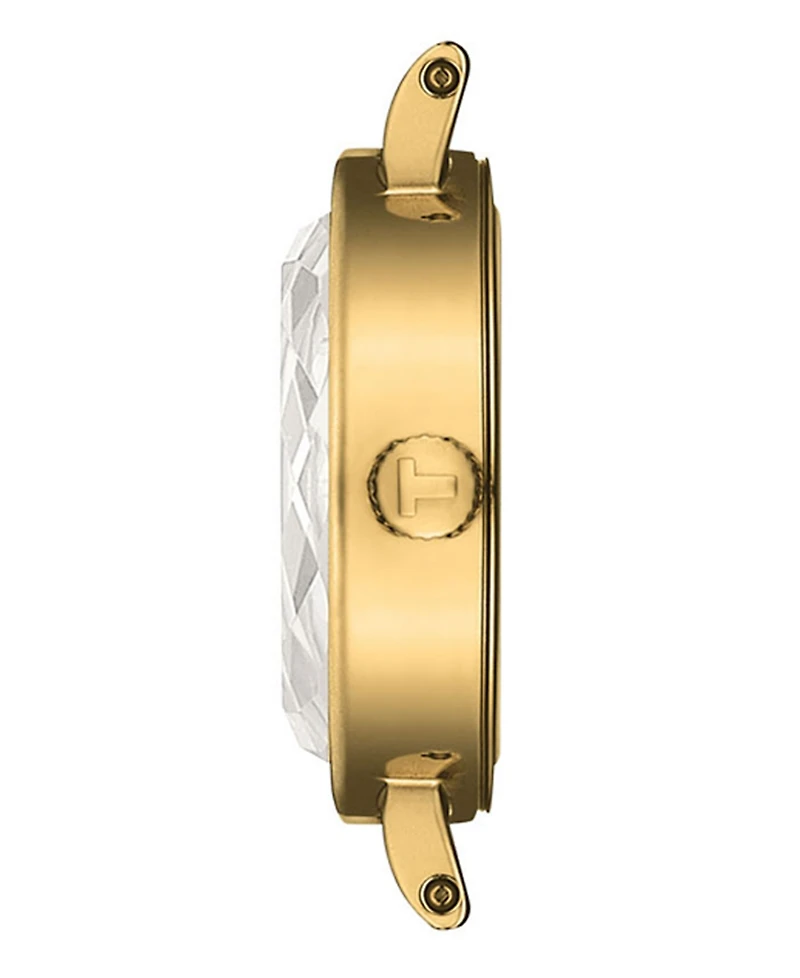 Tissot Women's Round Silver Stainless Steel Watch 19.5mm