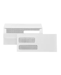 Gnuadz Flip And Seal Double Window Security Envelopes