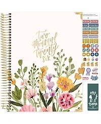 Gnuadz 2026 Hardcover Planner Weekly Monthly Stickers Tabs
