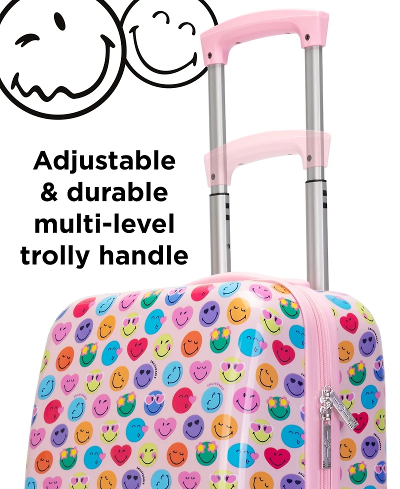 SmileyWorld Smileysaurus Airline Approved Carry-on Suitcase