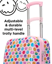 SmileyWorld Smileysaurus Airline Approved Carry-on Suitcase