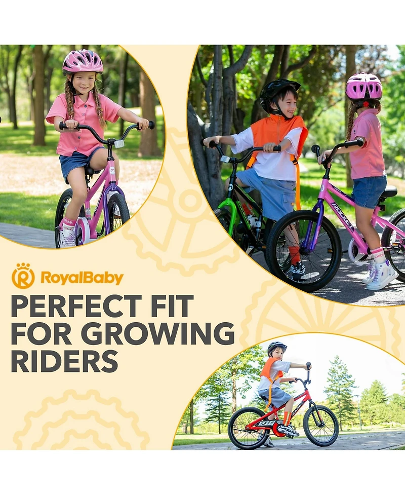 RoyalBaby Rocket Outdoor Children's Bike with Training Wheels