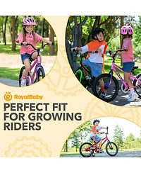 RoyalBaby Rocket Outdoor Children's Bike with Training Wheels