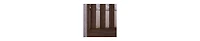 Max & Lily Loft Bed, Low Solid Wood Twin Bunk Beds for Kids with Ladder and Curtain