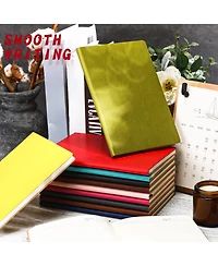 Gnuadz A5 Pu Leather Soft Cover Ruled Writing Notebook