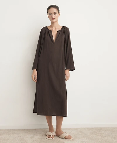 Mango Women's Cheesecloth Nightdress
