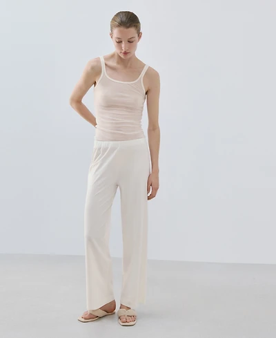 Mango Women's Light Cotton Pants