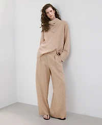 Mango Women's Striped Lyocell Pants