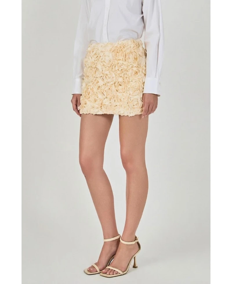 endless Rose Women's 3D mini skirt
