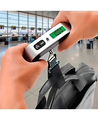 Pursonic The Savvy Traveler s Essential Trio: Electronic Luggage Scale, Memory Foam Travel Pillow, and Ultra-Compact Wireless Power Bank