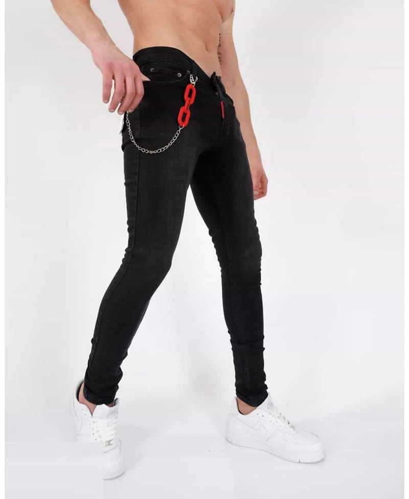 Elie Balleh Men's Modern Fit Denim Jeans