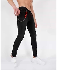 Elie Balleh Men's Modern Fit Denim Jeans