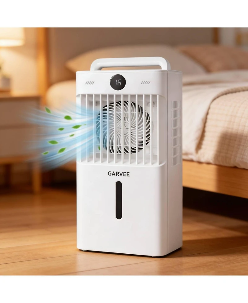 Xo 3 in 1 Evaporative Air Cooler, Cooling Fan for Living Room, Office and Garage with 2.6 gal Water Tank