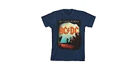 Ac/Dc Boys Let There Be Rock Navy Short-Sleeve T-shirt-x-Large