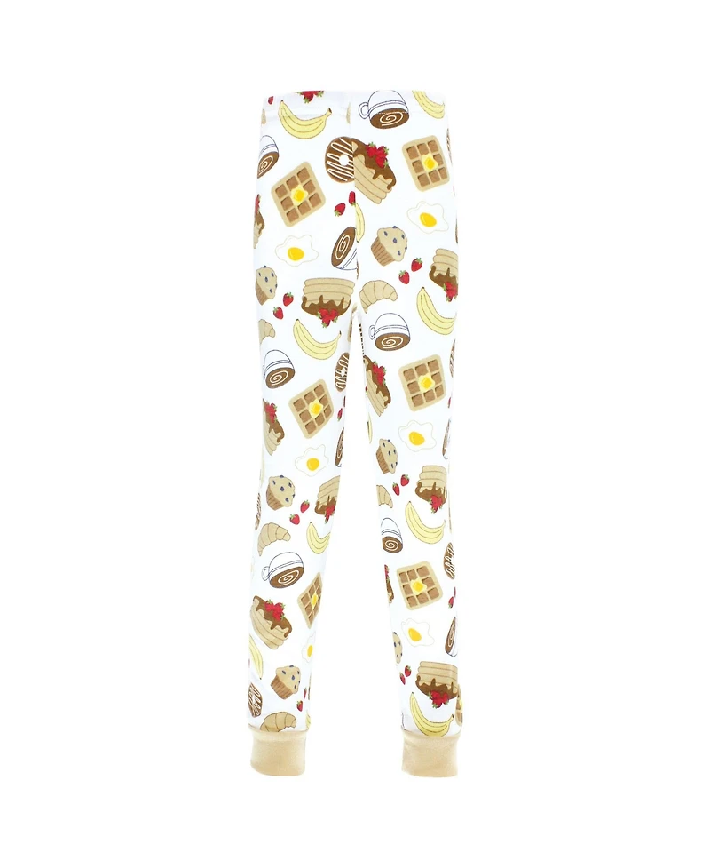 Hudson Baby Baby Boys Hudson Cotton Pajama Set, Breakfast
