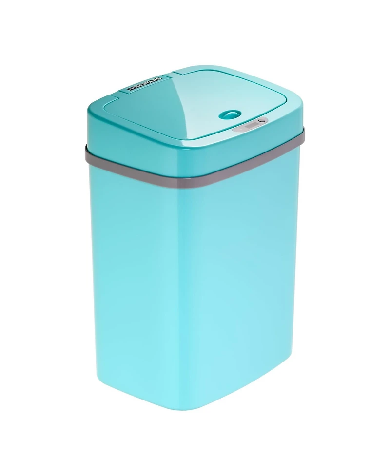 Ninestars Rectangular Motion Sensor Trash Can 3.2 Gallon Abs