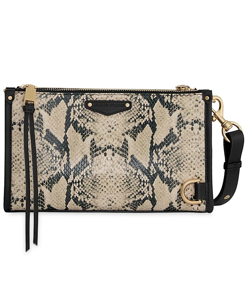 Rebecca Minkoff Mab Snake Small Crossbody Handbag
