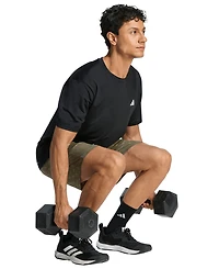 adidas Men's Workout Essentials Brandlove Woven Shorts