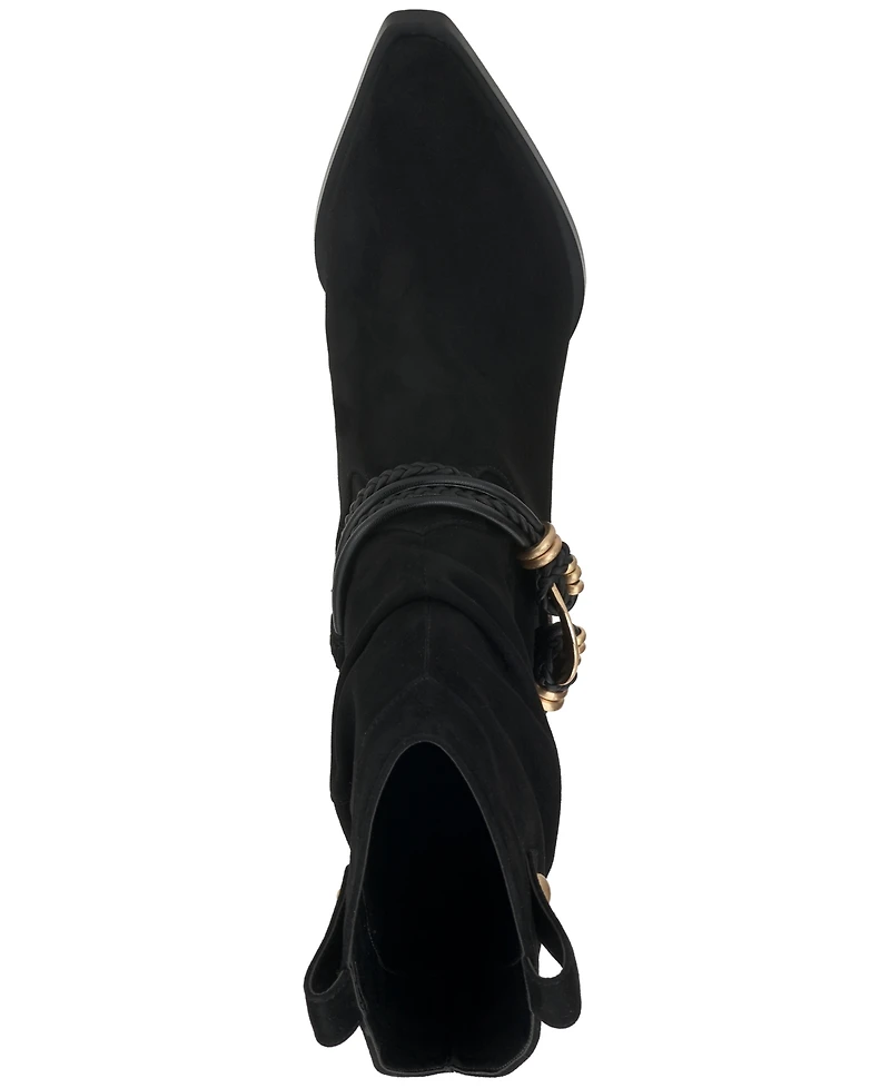 Jessica Simpson Women's Hanie Western Slouch Booties