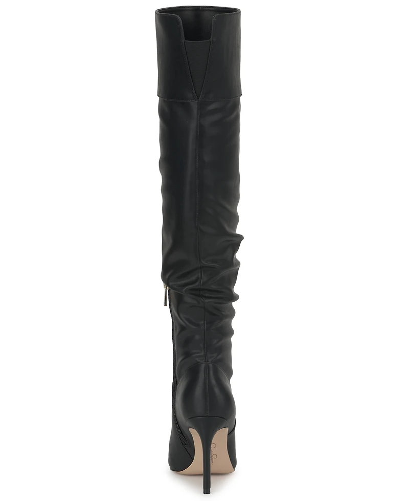 Jessica Simpson Women's Olyra Stiletto Over-the-Knee Boots
