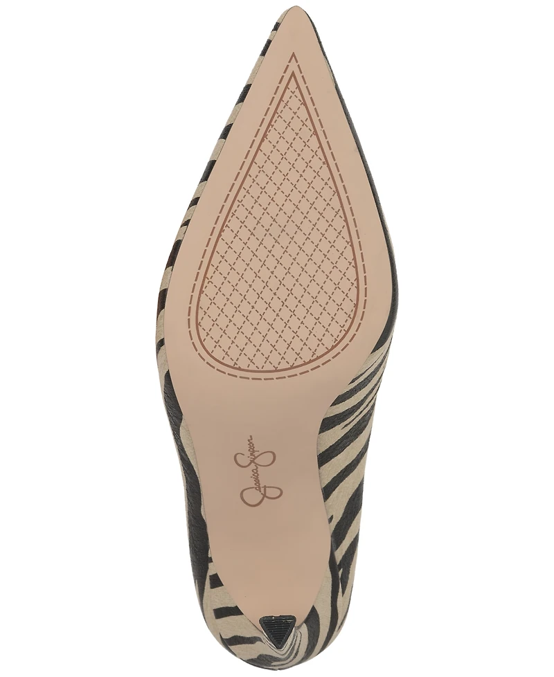 Jessica Simpson Women's Wilix Pointed Toe High-Heel Dress Mules