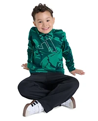 adidas Boys' 2T-7 Long-Sleeve Hoodie and Pants, 2-Piece Set