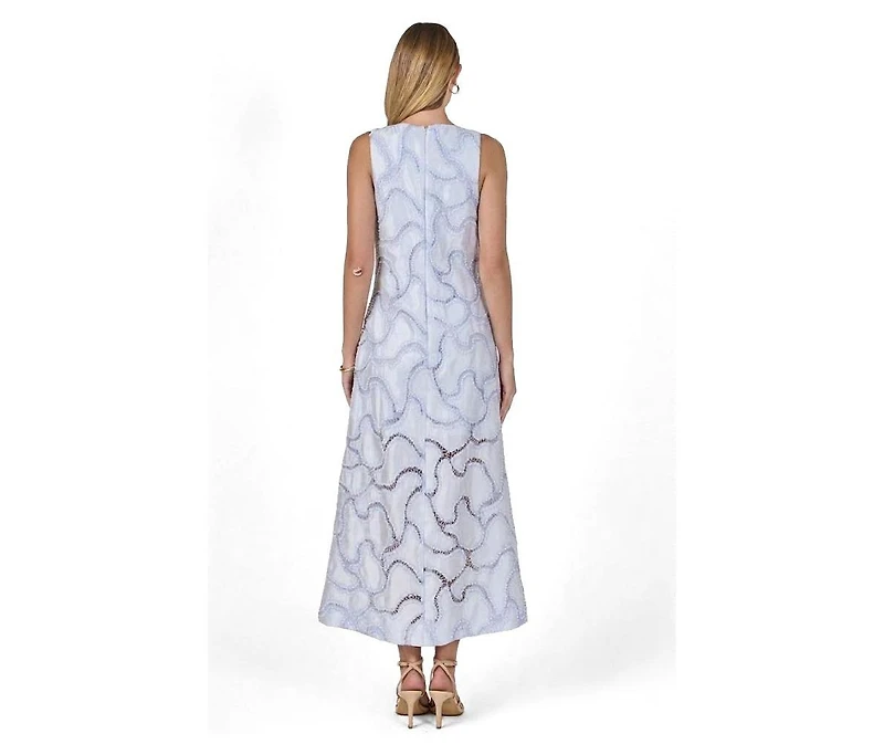 endless rose Women's Beaded Embellishment Midi Dress