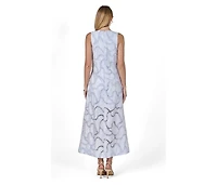 endless rose Women's Beaded Embellishment Midi Dress