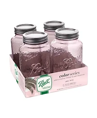 Ball Glass Mason Jars, Regular Mouth, Quart (32 oz), Pack of 12