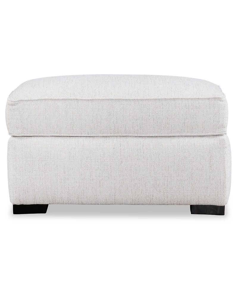 Jonathan Louis Radley 32" Fabric Ottoman