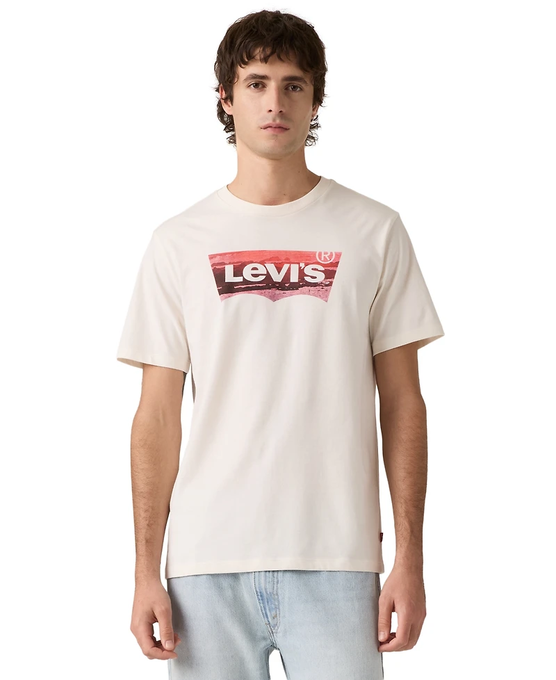 Levi's Men's Graphic Logo Batwing Short Sleeve T-shirt