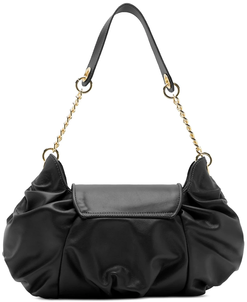 Arezzo Molly Medium Leather Shoulder Handbag