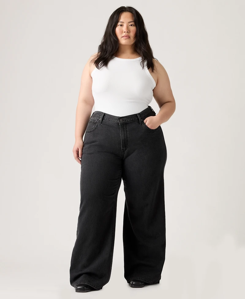 Levi's Plus Cinch-Waist Lightweight Baggy Jeans