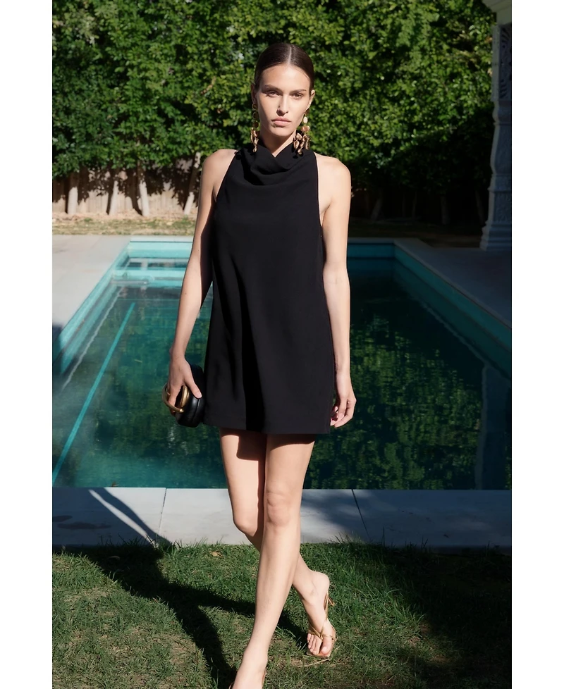 endless rose Women's Mini Halter Dress