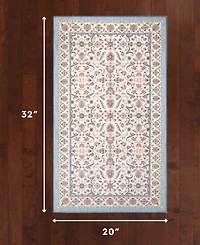 Laura Ashley Printed Chenille Chatsworth Accent Rug, 20" x 32"
